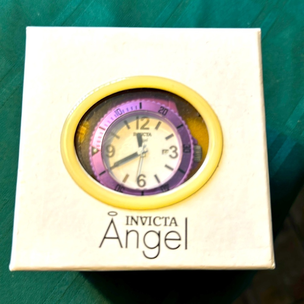Invicta Angel purple watch